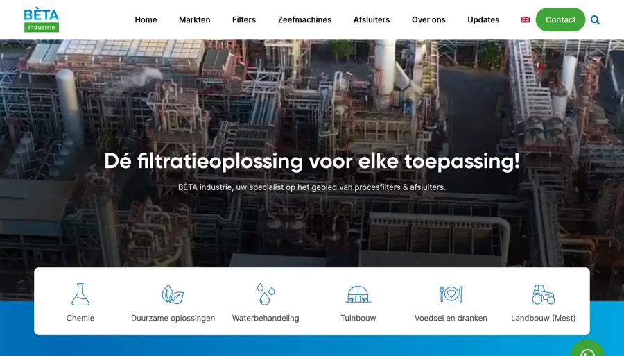BÃ¨ta industrie website