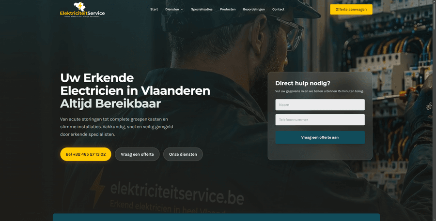 ElektriciteitService website
